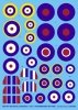 Techmod 48035 - British National Insignias - Supermarine Spitfire (1:48)